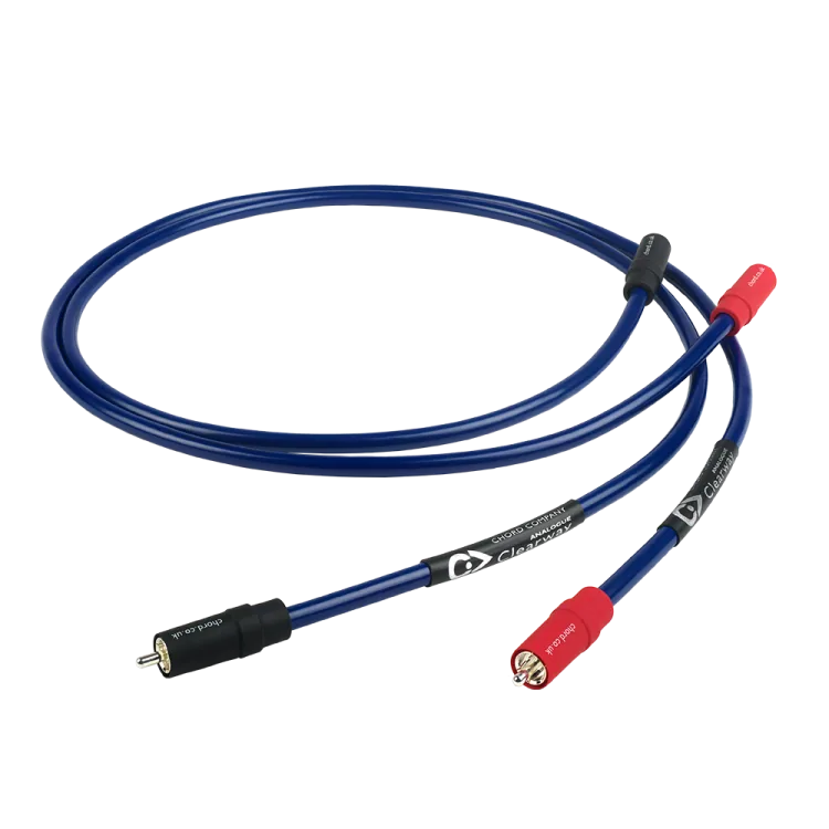 Chord Clearway X Analogue RCA 1 m pair product view at Toma Audio
