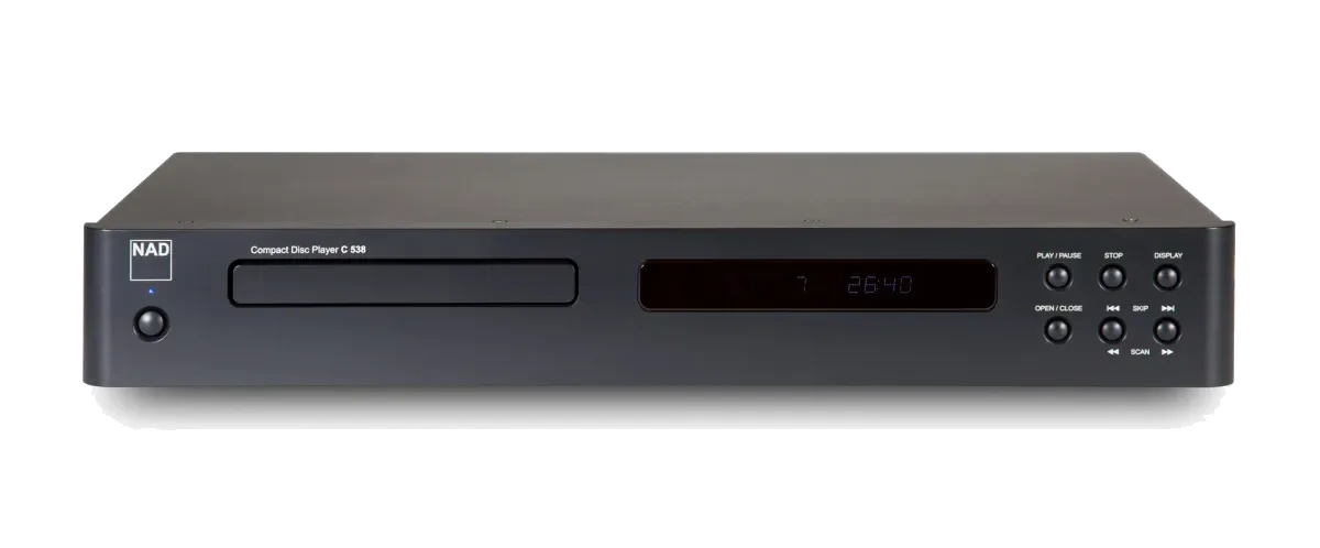 NAD C 538 CD Player - [CD] front view at Toma Audio