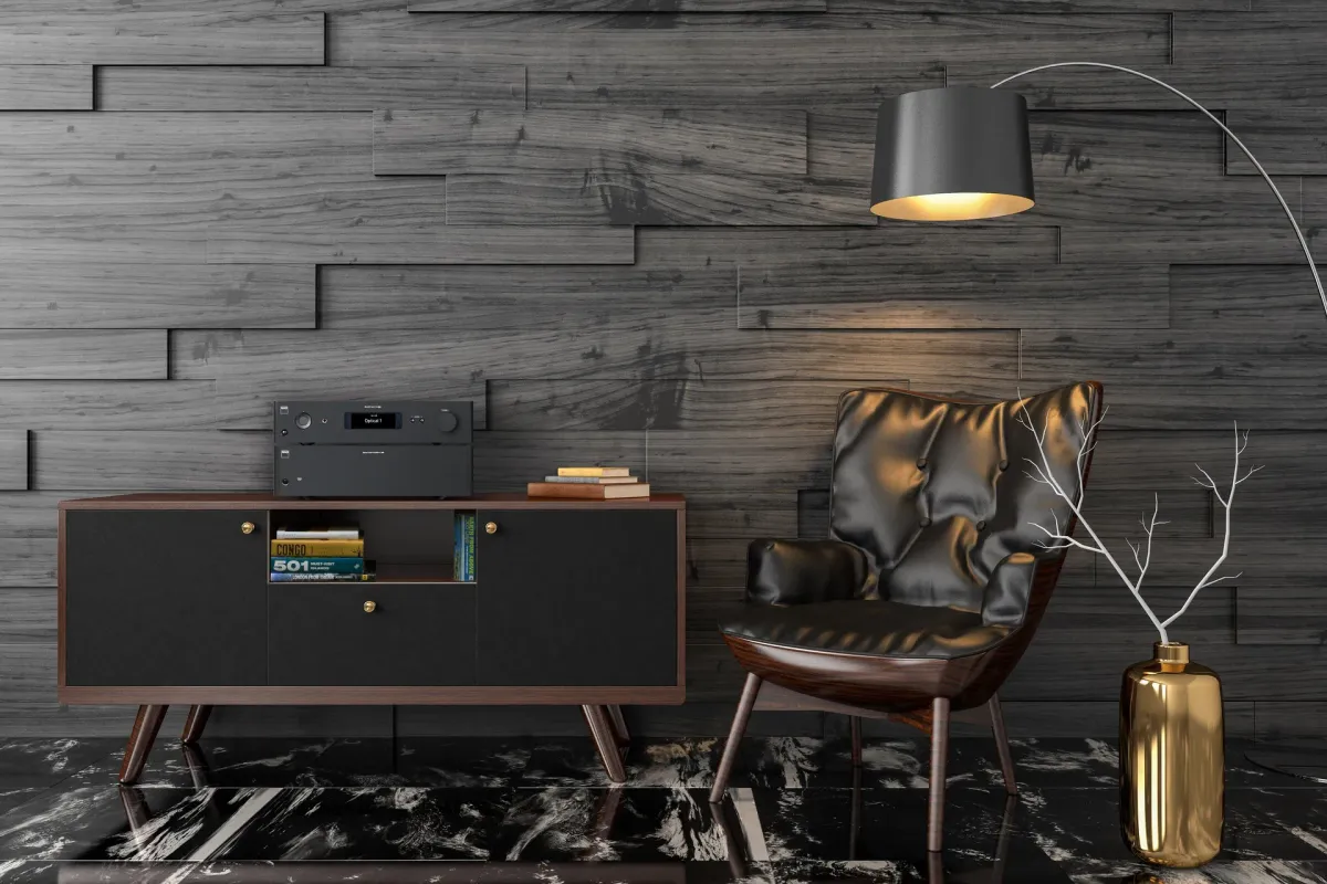 NAD C 658 Streaming Dac and Preamplifier - [DAC PRE USB BT Wi-Fi BluOS Phono] system view at Toma Audio