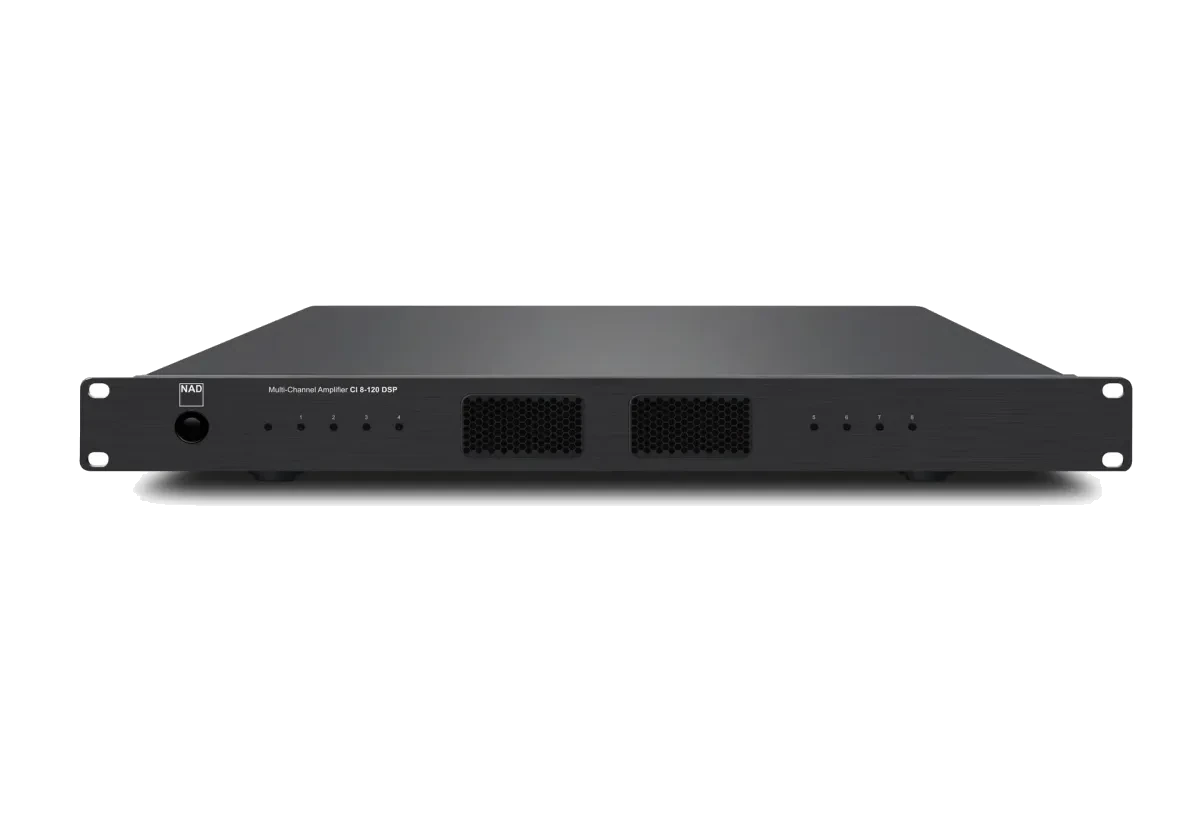 NAD CI 8-120 DSP - [8x120W] front view at Toma Audio