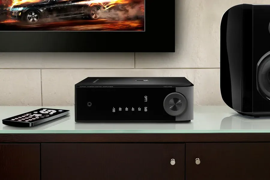 NAD D 3020 v2 - [2x30W DAC Phono] television connection at Toma Audio