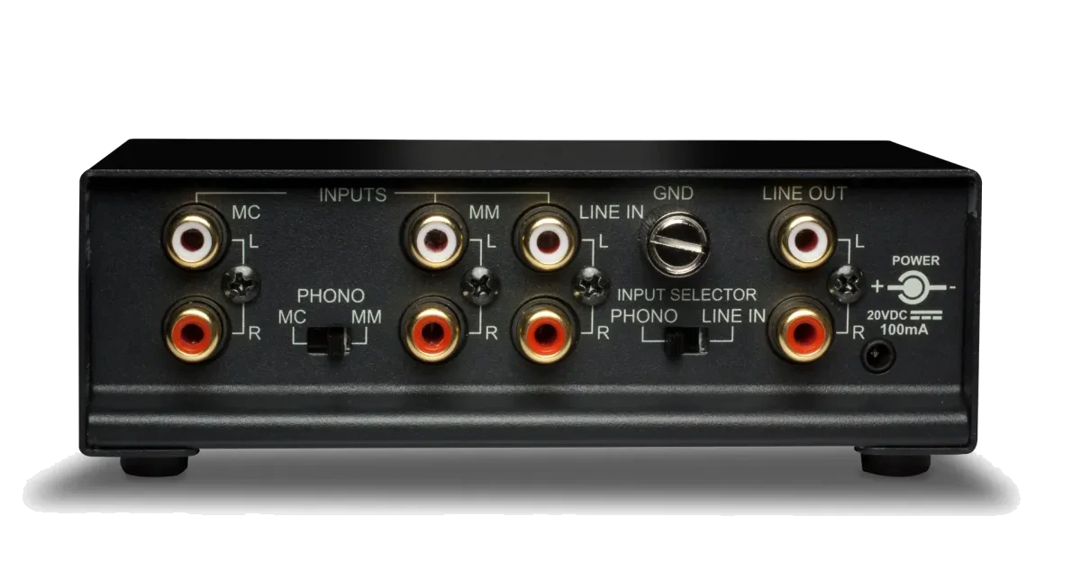 NAD PP 4 Phono Stage - [USB Phono] rear view at Toma Audio