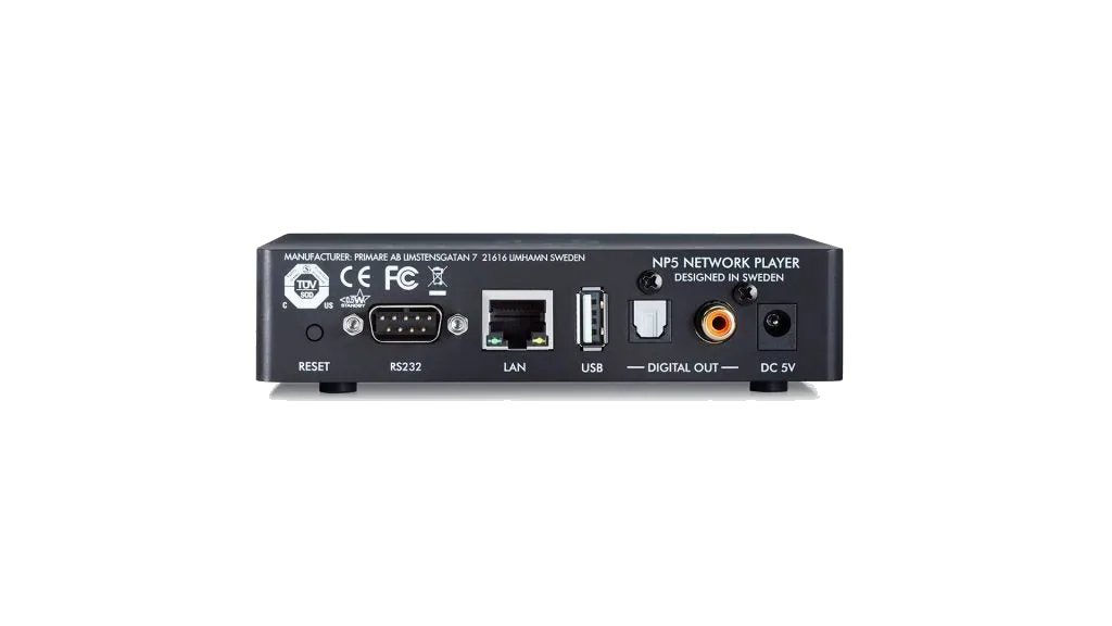 Primare NP5 Prisma MK2 Streamer - [USB Wi-Fi BT], product view 3 at Toma Audio