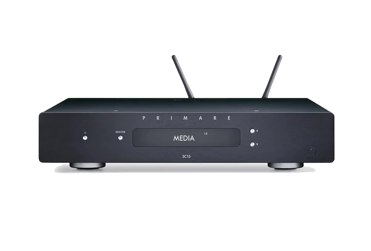 Primare SC15 Prisma Streamer - [DAC USB Wi-Fi BT PRE], product view 3 at Toma Audio